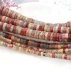 その他の2x4 3x6 3x8mm Heishi Shoushan Stone Beads Loose Natural Spacer for DIY Women Jewelry Making Necklace Bracelet 15 266V