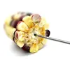 Rvs Houder Stok Fruit Spies Vogel Behandelen Tool Papegaai Speelgoed Kooi Accessoires257u