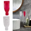 Liquid Soap Dispenser 2 stks Punch Gratis met Zuignap Draagbare Wandmontage Shampoo Lekvrij El Home Silicone Squeezer Pump Design