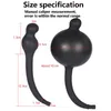 NXY Cockrings Anal sex toys Go Out Inflatable Plug Dilator Expandable Dildo Pump Silicone Butt Prostate Massage Sex Toy For Men Woman 1123 1124