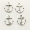 Lot 100 stks Anker Love Tibetan Silver Charms Hangers voor Sieraden Maken Oorbel Ketting Armband Sleutelhanger Accessoires 22 * ​​19mm