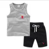Classic Kids Clothing Sets Summer Baby Clothes Print for Boys Outfits Toddler Fashion T-shirt Shorts Children Suits 2-7T