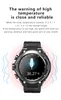 ワールドファースト温度計スマートウォッチイヤホンMP3 Bluetooth Call Waterproof SmartWatches心拍数血圧酸素監視loj inteligente