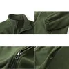 Autumn Winter Hoodies Men Casual Sweatshirt Jacket Male Fleece Warm Army Green Windbreaker Large Size Soild Coats 6XL 220301