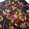100 Twill Silk Scarf for Women 130130 cm Fashion Brand Gift Large Shawls Euro Floral Printed Square Hijab Scarves for Ladies X07592458062