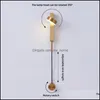 ウォールランプホームデコエルサプライズガーデン編集室のリビングルームのための金の回転調整ライトモダンな階段ベッドルームベッドサイド屋内装飾
