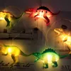Dinossauro série 1.2m LED luz desktop backdrops deco lâmpadas brinquedos presente para kid casa decoração dino aniversário luz bandeira y0730