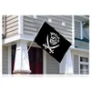 Ween Piratenflaggen, 91 x 152 cm, Outdoor-Banner, 100D-Polyester, 150 x 90 cm, hochwertige, lebendige Farbe mit zwei Messingösen