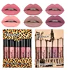 Teamason 5 stks Naakt Matte Vloeistof Lippenstift Set Sexy Rood Fluwelen Lip Gloss Waterdichte Langdurige Makeup Lippen Tint Cosmetische Schoonheid