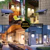 LED LED Solar Prendant Lights Indoor Outdoor Auto On Off Wall Lamp for Room Porch Colecony مع مفتاح سحب وثريا 3M خط 3M