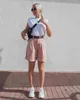 Flectit Bermuda Shorts Femmes Haute Taille Large Jambe Soft Denim Shorts Summer Student Girl Tenues décontractées 210625