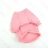 Haftowe bluzy Pet Dogs Ubranie Pink Drut Pets Sweter pies odzież Casual Cotton Pug Puppy Ubrania 288B