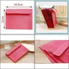 Paper Products Supplies Office School Business & Industrial A6 6.5" X 4.75" Kraft Envelopes 4.9X6.9 Inches 16.5X11Cm Red Drop Delivery 2021