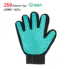 Pet Grooming Glove Gentle Deshedding Borste Effektiv Hår Remover Mitt - Förbättrad Fem Finger Design Silikon Tips