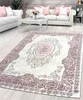 Copri tappeto in gomma con motivi tradizionali Tappeto in tessuto turco Copri tappeto di protezione Camera da letto decorativa Tapete Cubrir Spugnato 210831