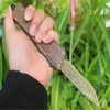 Rekommendera Kniv MI Tree Like Wood Grain Large 161 (Damascus) Jakt Fick Pocket Survival Tool Xmas Present för män Kopior