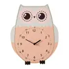 Väggklockor Gratis fraktklocka Träflickor Room Kids Bedroom Digital Cute Pretty Reloj Pared Ornaments OB50GZ