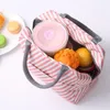 Обедодельная сумка мода Multi -Color Thermal Cooler Bags Женщины водонепроницаемая коробка для завтрака в сумочке портативная пикник для хранения продуктов питания JY0663