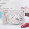 Fashiona Three Piece Makeup Bag Set Двойной слой сетки Водонепроницаемые ПВХ Косметические Сумки Путешествия Большой Емкость Портативная стирка