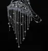 Sell High Quality Bride Shoulder Chain Bridal Beads Wraps Bride Wedding Necklace Bridal Jewelry Earrings N3020028427613