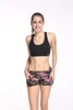 Yoga Kıyafet Kadın Şort Camo Pantolon Dikişsiz Bisikletçinin Tayt Kadın Fitness Spor Salonu Leggins Spor