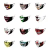 Halloween Christmas clown face mask designer fashion printed dustproof windproof Party Masks adult with PM2.5 filters