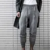 Men Daily Style Sweatpants Oversize 3XL Sports Pants Spring Autumn Boot Cut Casual Drawstring Twisted Knitted 211112