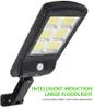 Nouvelle lumière solaire 3 Modes étanche IP65 LED lampe solaire PIR détecteur de mouvement LED lumière de jardin lampadaire extérieur