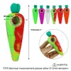 Tubos de fumar tubos de mão plataformas de óleo de silicone bong bong debabs cenoura cenoura mistura cores para creme de fumo cigarro tabaco