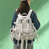 Kvinnlig skolväska för tonårsflickor 2020 nylon personlighet ryggsäck kvinnor mochilas sac a dos damer laptop ryggsäck män väska pack Q0528