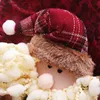 47x29 cm sacchi di Natale e calze decorazioni per alberi di Natale ornamenti per interni ornamenti per escilità da neve per le caramelle da regalo per le caramelle co534