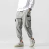 Pantaloni casual streetwear da uomo tattici maschili cargo alla caviglia allentati Capri-sport Harlan Joggers Khaki X0615