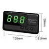 Auto HUD Head-up-Display Geschwindigkeitsmesser Universalprojektion GPS-Satellitengeschwindigkeitsmessung C60 neue A34