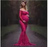 2021 Rekwizyty ciążowe Rekwizyty Maxi Ciąża Ubrania Koronki Maternity Dress Fancy Shooting Photo Letnia sukienka w ciąży S-3XL Y0924