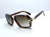 6004 Schwarz Gold Quadratische Sonnenbrille Vollrahmen Klare Linse Herren Brillen Brillengestelle mit Box