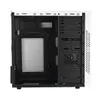 Case bianco per mini computer MATX/MITX USB 2.0 che supporta 2 ventole HDD 1 SSD