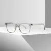 Óculos de Sol da Moda Armações Zenni TR 90 Óculos Retangular Transparente Óculos com Transparência Progressiva Armação Prescrição Masculino e Feminino