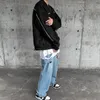 Herrenjacken Herren 2022 Wollmantel Jacke Japanischer Junge Männlicher Mantel Herbst Frühling High Street Fashion Trendy Slim Casual Style