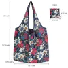 Reusable Shopping Waterproof Bag Tote Bags Environmentally Friendly Shoppings Large Capacity Supermarket Color Handbag WH0033