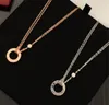 Kärlekshalsband Roséguld Lyxiga designerhalsband Dam Herr Gåva med högkvalitativa klassiska designers Jewerly