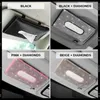 Gift Wrap Car Visor Premium Tissue Box Paper Case With Crystal Diamond Pu Interior Decoration Accessories Drop