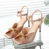 Women039S Sandals Summer Designer vackra höga klackar avslappnad bekväm mode läder kontor koreansk tjej net red5803570