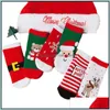 Socks Baby & Kids Clothing Baby, Maternity 1-3 Years Old Cotton Spring Winter Autumn Girls Boys Children Striped Terry Snowflake Elk Santa C