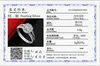 Fashion 2 CT Female Ring Aning 925 Sterling Silver Micro Pave Zircone Rings for Women Love Wedding Jewelry con certificato ZR510244D