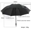 Umbrellas Automatic Long Handle Business Umbrella For Car Luxury Golf Men Colorful Fiberglass Paraguas