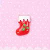 Calzini natalizi in resina fai-da-te Vestiti Custodia per cellulare Materiali di bellezza Accessori per gioielli HH21-796