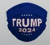 Trump 2024 Máscara facial lavável reutilizável Máscara não-tecida impermeável impermeável à prova de poeira Respirável máscaras de transporte rápido Top Ottie