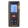 7-مفتاح 40 مترًا/80 مترًا لشاشات الليزر الرقمية LCD Range Range Pinder Measure Diastimeter