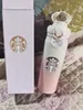 2021 Fashion 500ML Starbucks Cup Vattenflaska Vakuum Muggar i rostfritt stål Vattenkokare Termokuggar Presentprodukt235H