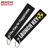 Fashion Key Tag Bijoux Keychain for Motorcycles The to Happiness Keyfob KeyRing Chaveiro Remove Before Flight